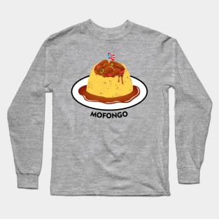 Puerto Rican Food Mofongo Latino Caribbean Long Sleeve T-Shirt